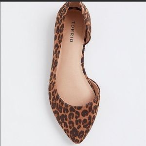 Used Torrid Leopard Flats